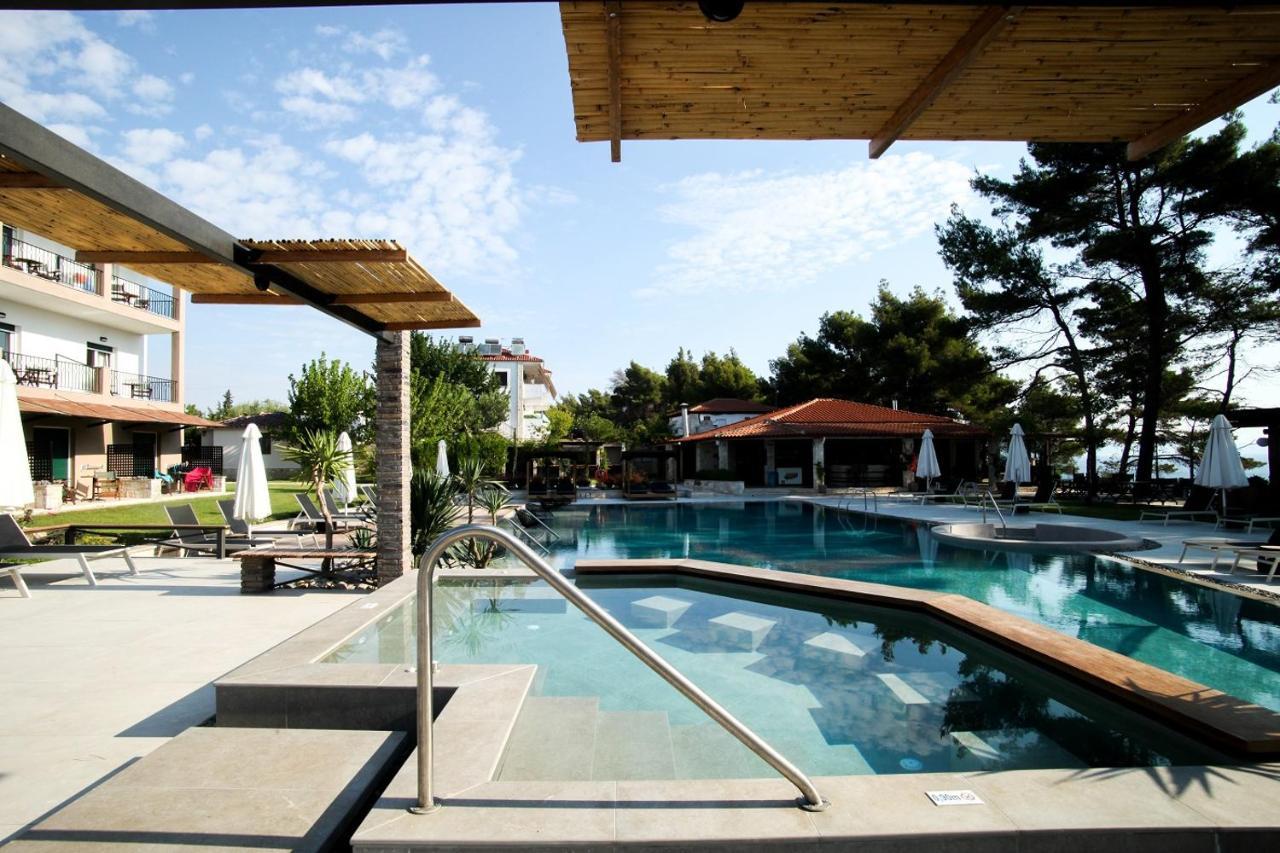 Nostos Hotel Áfitos Exterior foto